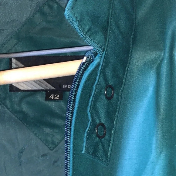 Members Only Racer Jacket Mens Size 42  Europe Craft Hong Kong EUC with Liner - Picture 7 of 9